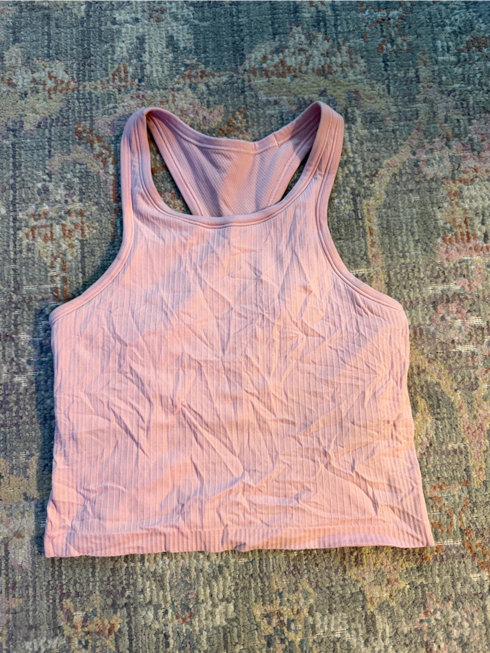 Lululemon Soft Ribbed Pink Women's Tank size 6